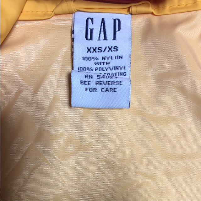 GAP(ギャップ)のGAP キッズ レインコート キッズ/ベビー/マタニティのこども用ファッション小物(レインコート)の商品写真