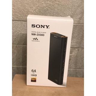 ウォークマン(WALKMAN)のSONY WALKMAN NW-ZX300 64GB(ポータブルプレーヤー)