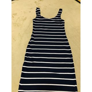 エイチアンドエム(H&M)の☆新品 H&M タンクワンピ【32】☆(ミニワンピース)