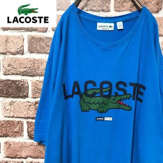 ラコステ(LACOSTE)の【専用】ラコステ 入手困難 人気希少カラー ビッグロゴビッグサイズ半袖Tシャツ(Tシャツ/カットソー(半袖/袖なし))