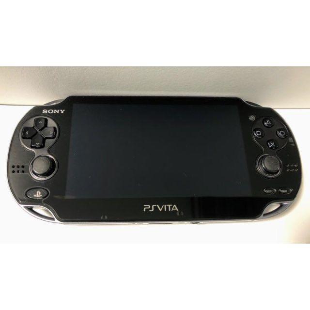 PlayStation Vita - PSVita PCH-1100 ブラック 32GBメモリカード・カバーセットの通販 by にゃあ｜プレイステーションヴィータならラクマ 超特価新品