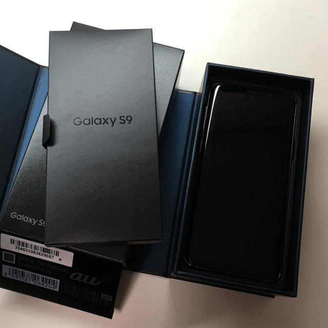 Galaxy S9 au SCV38 チタニウムグレーのサムネイル