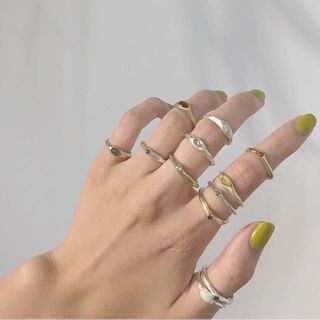 ロンハーマン(Ron Herman)のpluie Selective gem ring プリュイ 一点物(リング(指輪))