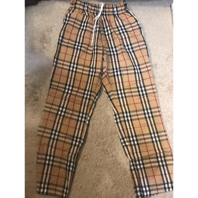 Burberry柄 pants サイズフリー メンズのパンツ(その他)の商品写真