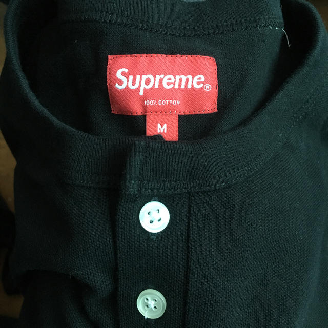 Supreme Pique S/S Henley  Tシャツ 正規品