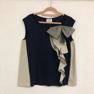 ランバンオンブルー(LANVIN en Bleu)のランバンオンブルー トップス♡グレースコンチネンタル ルシェル ケイトスペード(カットソー(半袖/袖なし))