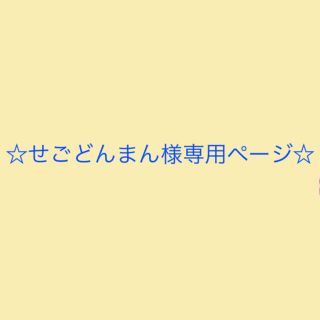 アンパンマン(アンパンマン)のせごどんまん様専用♪(その他)