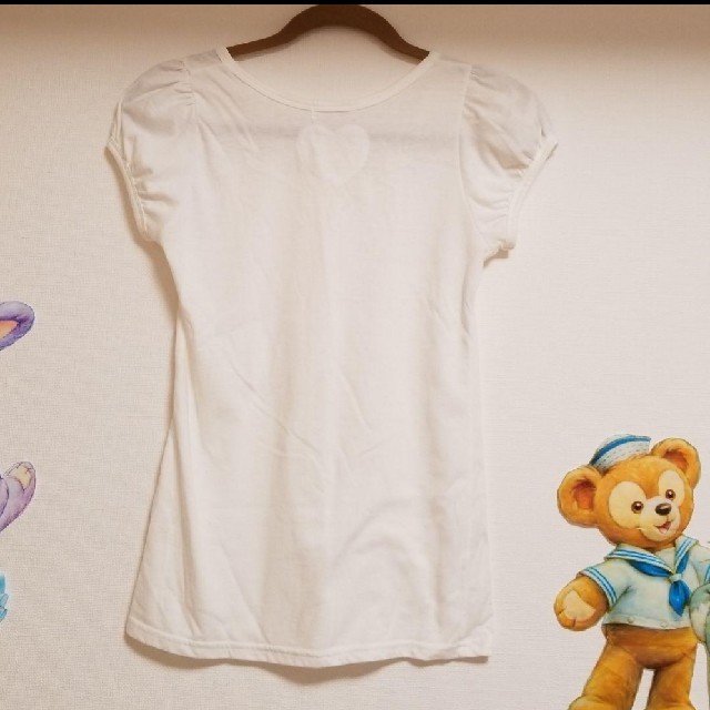 ByeBye(バイバイ)のBye-Bye☆パフスリカットソー/Tシャツ/白 レディースのトップス(Tシャツ(半袖/袖なし))の商品写真