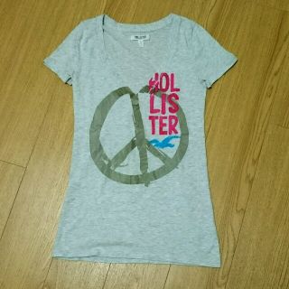 ホリスター(Hollister)のホリスター☆深VネックTシャツ(Tシャツ(半袖/袖なし))