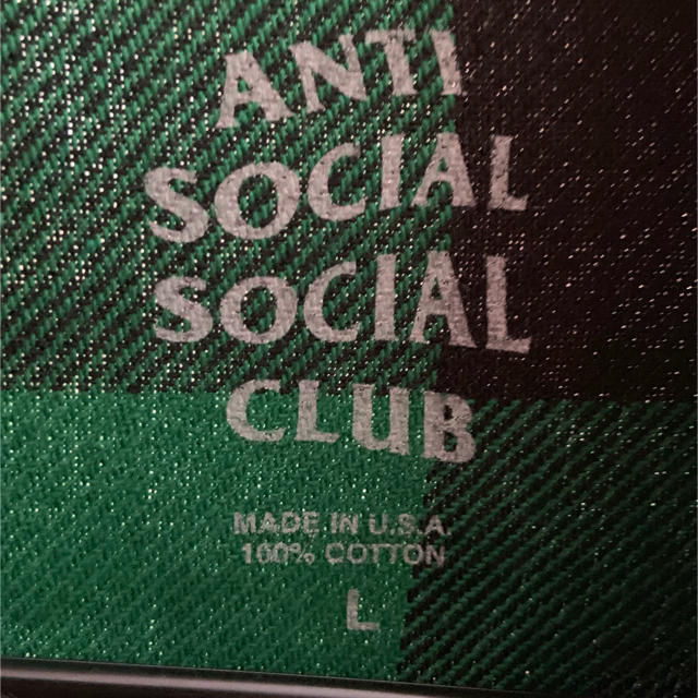ANTI(アンチ)のanti social  social club ネルシャツ メンズのトップス(シャツ)の商品写真