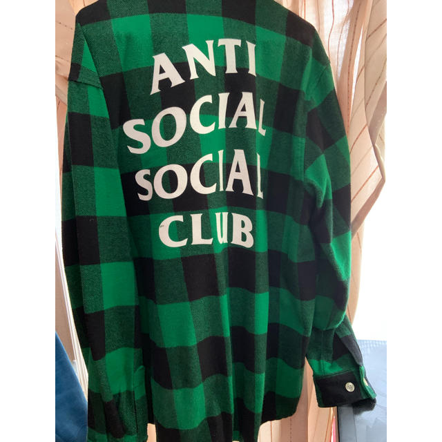 ANTI(アンチ)のanti social  social club ネルシャツ メンズのトップス(シャツ)の商品写真