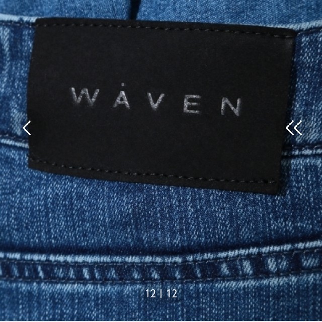 Demi-Luxe BEAMS(デミルクスビームス)のwaven デニム レディースのパンツ(デニム/ジーンズ)の商品写真