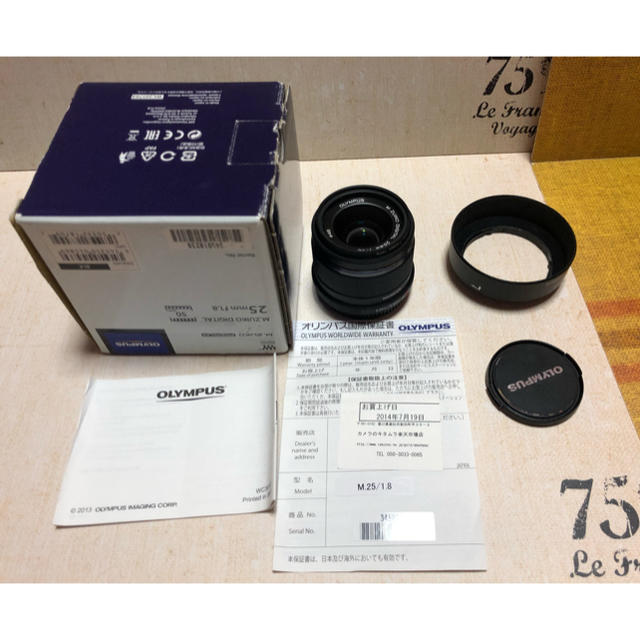 します OLYMPUS M.ZUIKO DIGITL 25mm f1.8の通販 by くるみん's shop