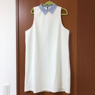 ザラ(ZARA)のくまちゃんさん専用☆ZARAノースリーブワンピ(ミニワンピース)