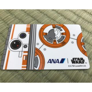 エーエヌエー(ゼンニッポンクウユ)(ANA(全日本空輸))のANA / STAR WARS コラボJET 搭乗記念カード(BB-8)(ノベルティグッズ)