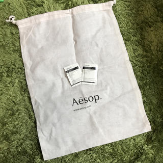イソップ(Aesop)のaesopショッパー巾着袋+サンプルセット(ショップ袋)