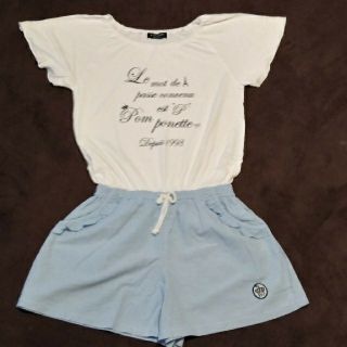 ポンポネット(pom ponette)のロンパース　Lサイズ「160」(その他)