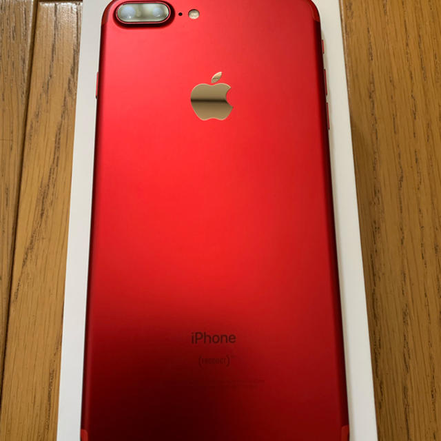 Apple - iPhone7plus 限定RED 128GB 美品 au