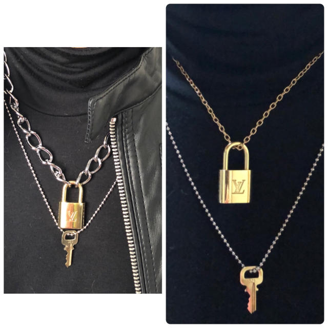 LOUIS VUITTON(ルイヴィトン)の[正規品]ルイヴィトンLOUIS VUITTON パドロック 南京錠 メンズのアクセサリー(ネックレス)の商品写真