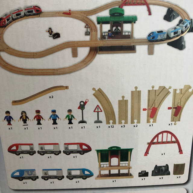 BRIO(ブリオ)のBRIO WORLD  Travel Switching Set キッズ/ベビー/マタニティのおもちゃ(電車のおもちゃ/車)の商品写真