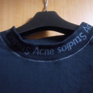 アクネ(ACNE)の専用 アクネ ストゥディオス Acne studios ロゴTシャツ 黒(Tシャツ(半袖/袖なし))