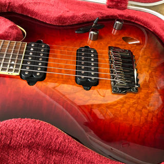 アイバニーズ(Ibanez)のIbanez S6527 美品 7弦 ノントレモロ ハードケース入り 送料込(エレキギター)