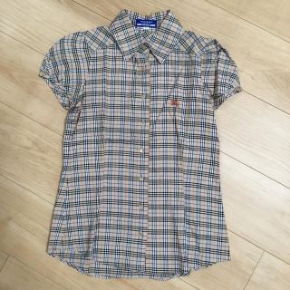 バーバリーブルーレーベル(BURBERRY BLUE LABEL)のバーバリー バーバリーチェック シャツ(シャツ/ブラウス(半袖/袖なし))