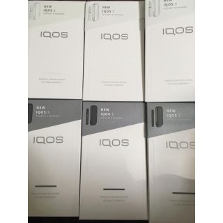 アイコス(IQOS)のIQOS 3 新品 未登録 送料込 6台セット ベルベットグレー ホワイト(タバコグッズ)