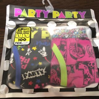 パーティーパーティー(PARTYPARTY)のPARTY PARTYボクサーパンツ100 2枚セット(その他)