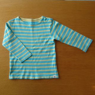 ユニクロ(UNIQLO)のボーダーカットソー☆90(Tシャツ/カットソー)