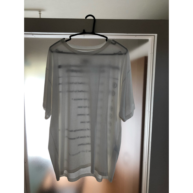 MM6(エムエムシックス)のMM6 ロゴプリント ビッグTシャツ メンズのトップス(Tシャツ/カットソー(半袖/袖なし))の商品写真