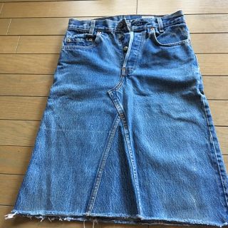 リーバイス(Levi's)のLevi's デニムスカート サイズS(ひざ丈スカート)