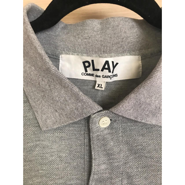 COMME des GARCONS(コムデギャルソン)のPLAY COMMEdesGARCONS プレイコムデギャルソン ポロシャツXL メンズのトップス(ポロシャツ)の商品写真