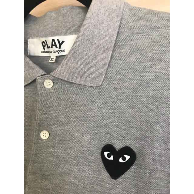 COMME des GARCONS(コムデギャルソン)のPLAY COMMEdesGARCONS プレイコムデギャルソン ポロシャツXL メンズのトップス(ポロシャツ)の商品写真