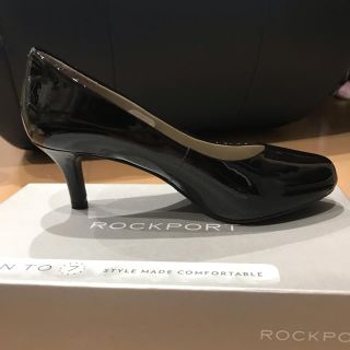 ロックポート(ROCKPORT)のROCKPORT アッパーレザーパンプス24.5(ハイヒール/パンプス)