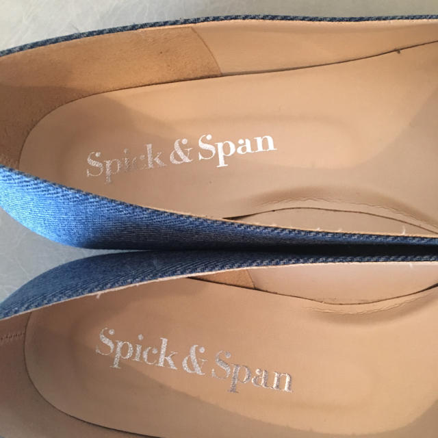 Spick & Span(スピックアンドスパン)のSpick&Span♡デニムローパンパス24.5美品 レディースの靴/シューズ(ハイヒール/パンプス)の商品写真
