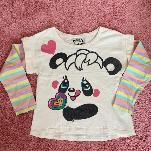 GrandGround(グラグラ)のグラグラ長T★110 キッズ/ベビー/マタニティのキッズ服女の子用(90cm~)(Tシャツ/カットソー)の商品写真