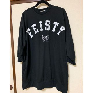 新品☆ロゴ入りTシャツ☆3L 黒(Tシャツ(長袖/七分))