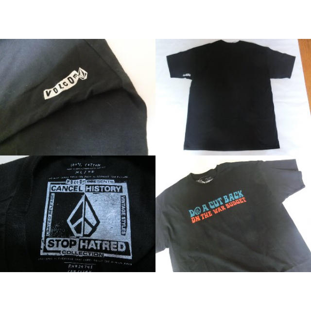 volcom(ボルコム)のボルコム STOP HATRED COLLECTION ロゴT US XL  メンズのトップス(Tシャツ/カットソー(半袖/袖なし))の商品写真