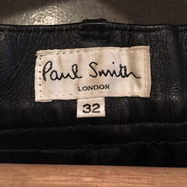 Paul Smith(ポールスミス)のpaul smith ポールスミス レザーパンツ  メンズのパンツ(デニム/ジーンズ)の商品写真