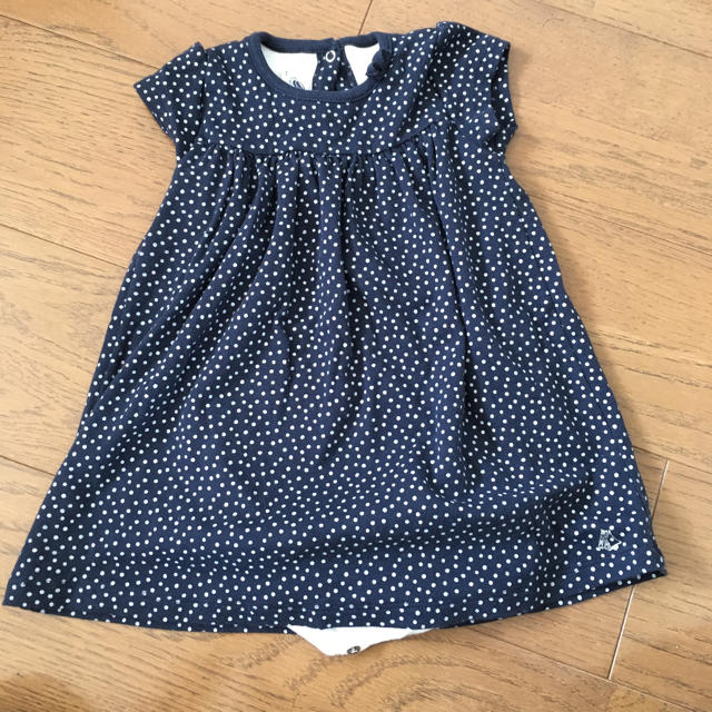 PETIT BATEAU(プチバトー)のプチバトー ワンピース  24m キッズ/ベビー/マタニティのベビー服(~85cm)(ワンピース)の商品写真