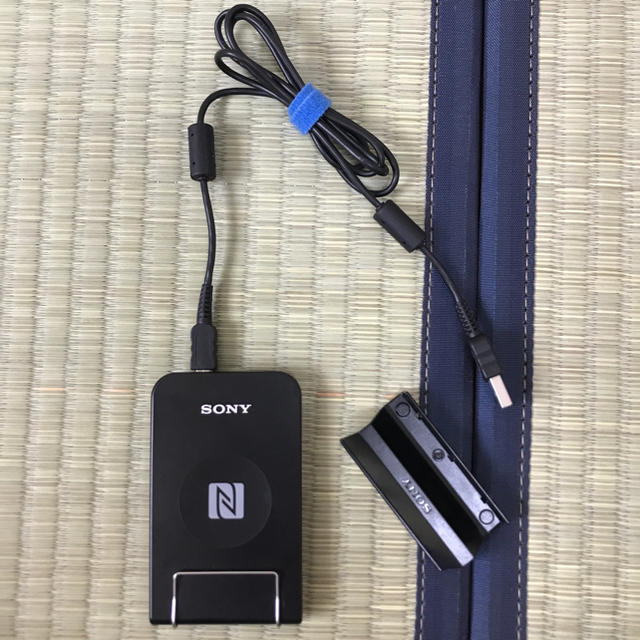SONY(ソニー)のSONY製 ICカードリーダー PaSoRi スマホ/家電/カメラのPC/タブレット(PC周辺機器)の商品写真