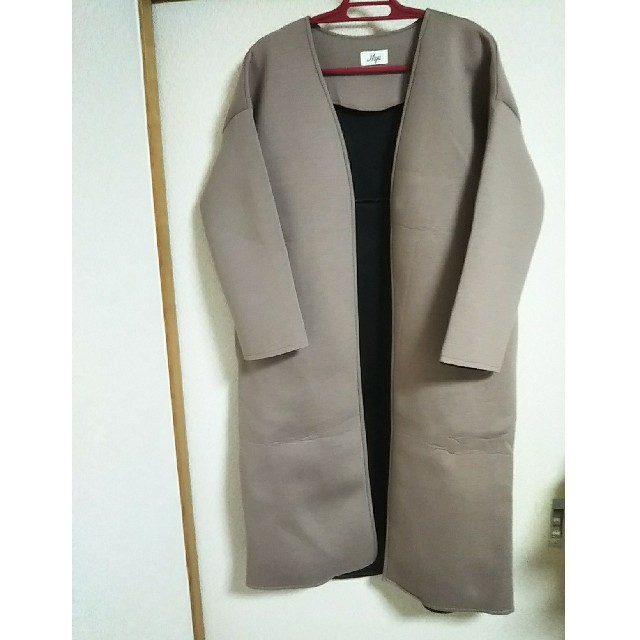 Myu バックフリルボンディングコートの通販 by ビョル's shop|ラクマ