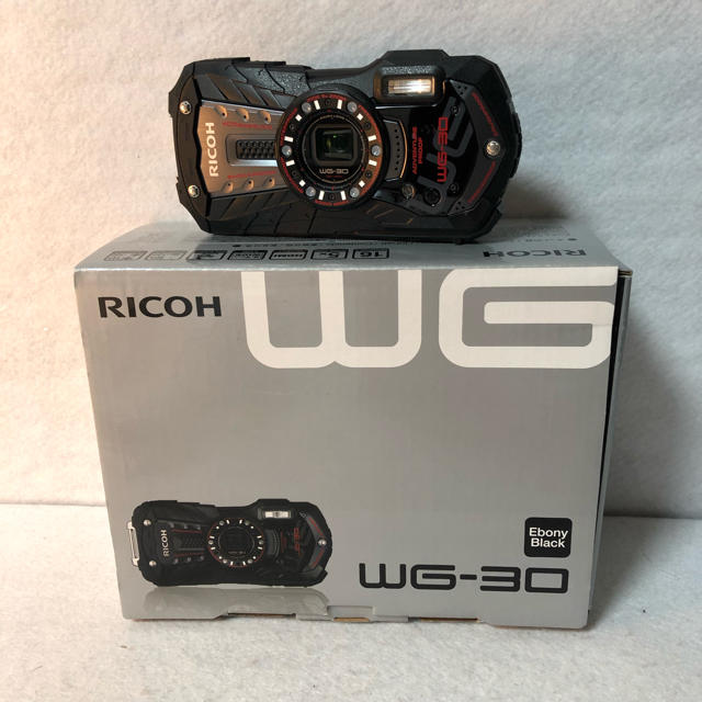 RICOH - 【未使用品】RICOH 防水デジタルカメラ WG-30 CALSモデル の通販 by リユースショップ｜リコーならラクマ