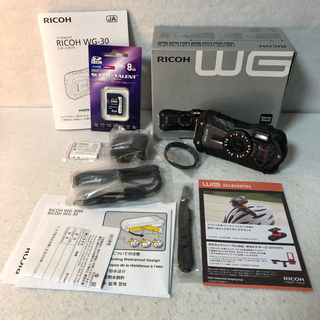 RICOH - 【未使用品】RICOH 防水デジタルカメラ WG-30 CALSモデル の通販 by リユースショップ｜リコーならラクマ