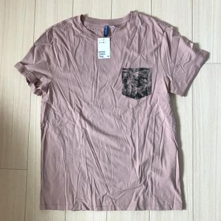 エイチアンドエム(H&M)の新品 タグ付き H&M 半袖 Tシャツ M(Tシャツ/カットソー(半袖/袖なし))