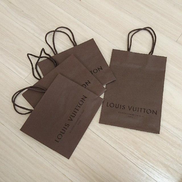 LOUIS VUITTON(ルイヴィトン)のLOUISVUITTON 紙袋 ショップ袋 ルイヴィトン ショッパー レディースのバッグ(ショップ袋)の商品写真