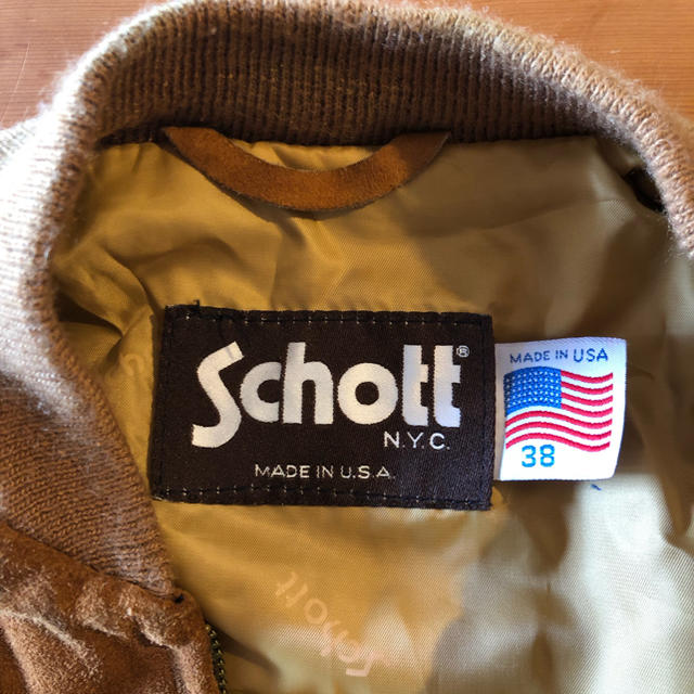 schott(ショット)のSchott ショット スエードブルゾン メンズのジャケット/アウター(ブルゾン)の商品写真