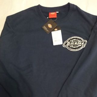 ディッキーズ(Dickies)のメンズ　Dickies ネイビー　トレーナー　Lサイズ(スウェット)