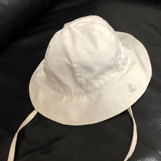 プチバトー(PETIT BATEAU)の【sky910 様専用】PETIT BATEAUプチバトー 帽子 オフホワイト(帽子)